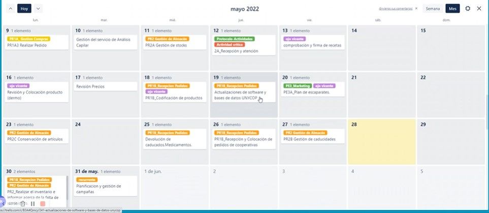 Calendario